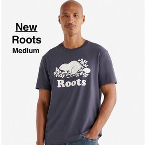 New Mens Organic Cooper Beaver T-Shirt Size M with tags